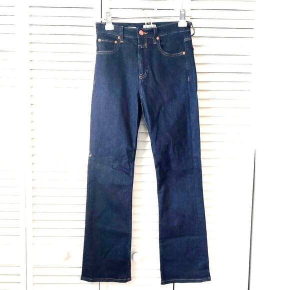 Closed Name Rawlin Dark Wash Ladies Jeans Size 26 Flared - Picture 3 of 14